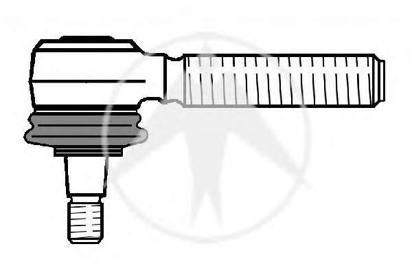 Наконечник поперечной рулевой тяги