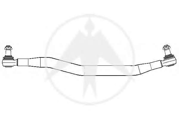 Продольная рулевая тяга