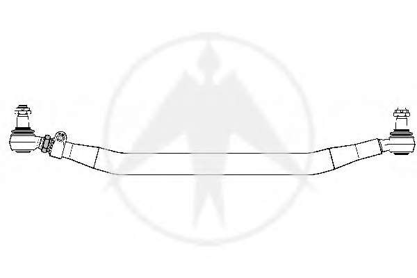 Поперечная рулевая тяга