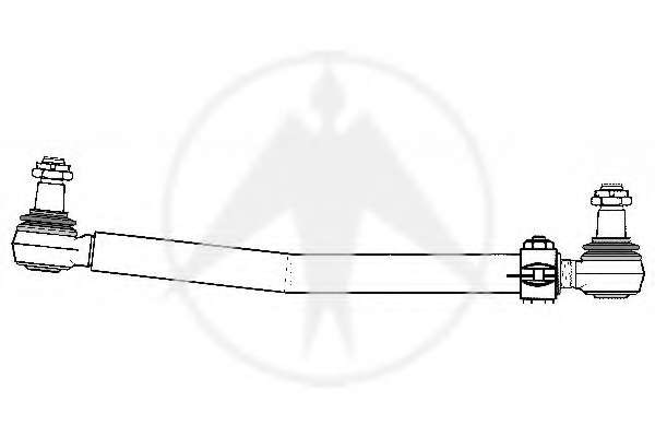 Поперечная рулевая тяга
