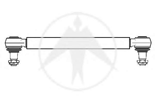 Поперечная рулевая тяга