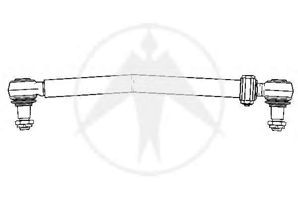 Поперечная рулевая тяга