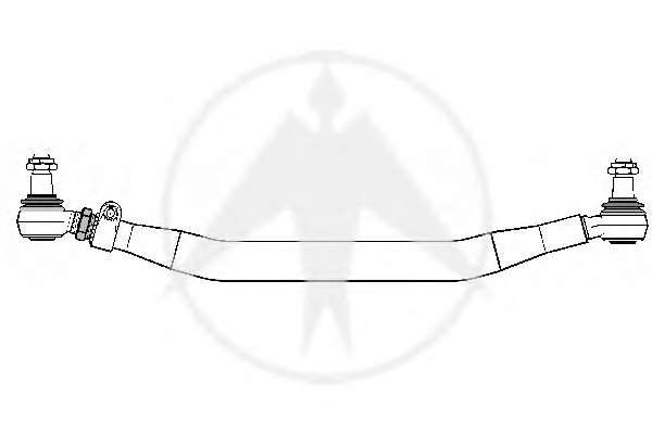 Поперечная рулевая тяга