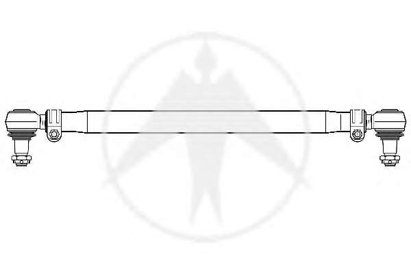 Поперечная рулевая тяга