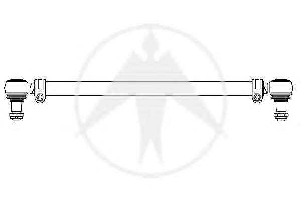 Поперечная рулевая тяга