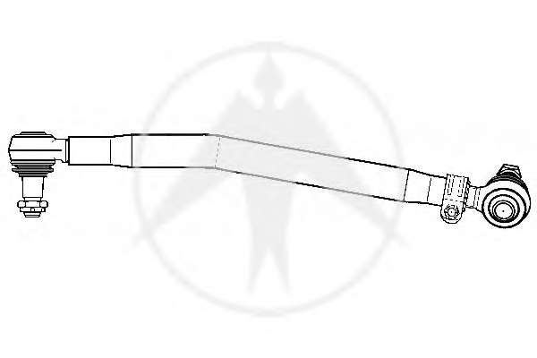 Продольная рулевая тяга