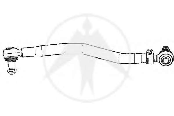 Продольная рулевая тяга