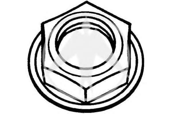 Гайка крепления колеса