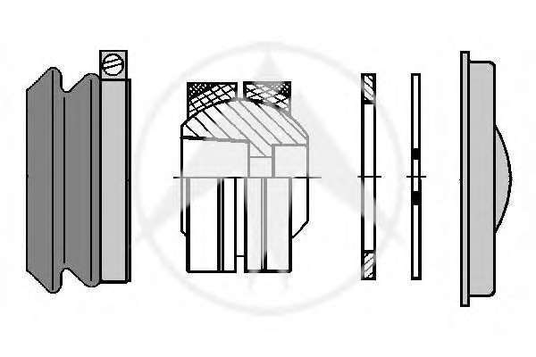 ремонтный комплект, рычаг подвески