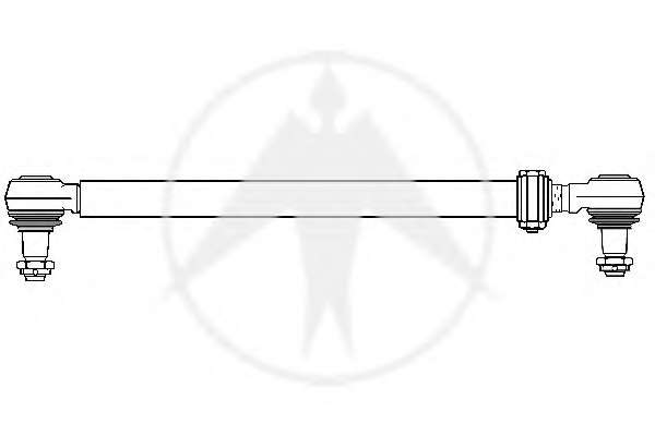 Продольная рулевая тяга