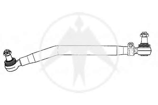 Продольная рулевая тяга