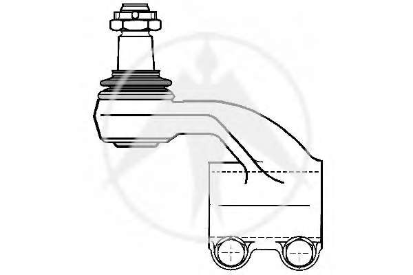 Наконечник поперечной рулевой тяги