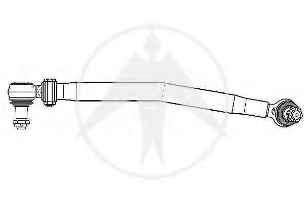 Продольная рулевая тяга