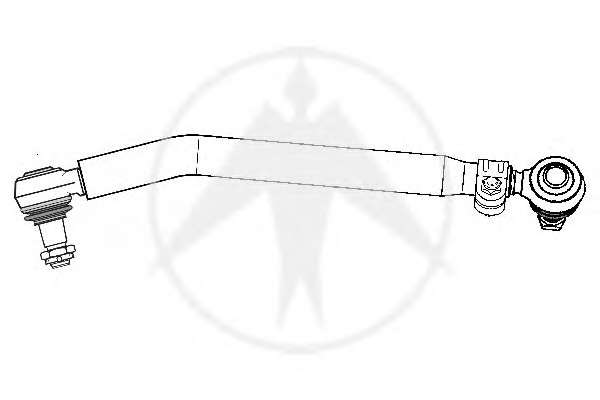 Продольная рулевая тяга