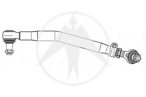 Продольная рулевая тяга