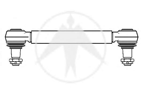 Поперечная рулевая тяга