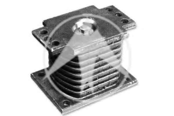 Опора, парабельная рессора