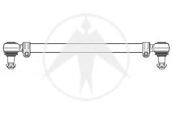 Продольная рулевая тяга