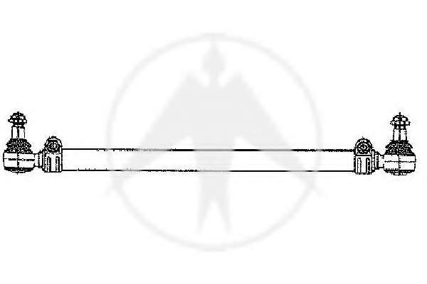 Поперечная рулевая тяга