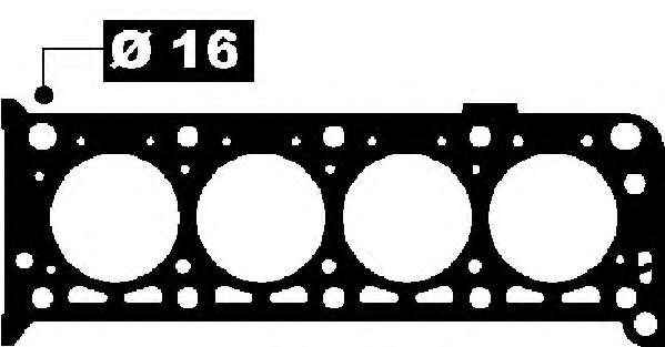 Прокладка, головка цилиндра
