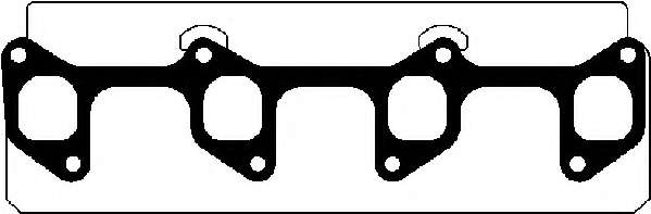 Прокладка, выпускной коллектор