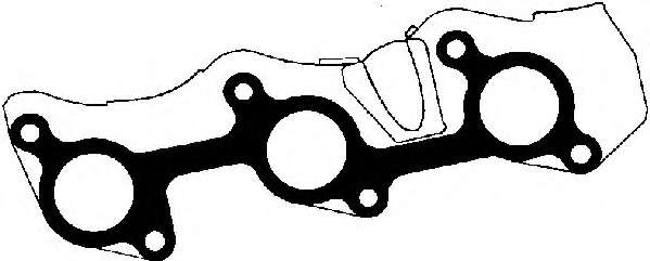 Прокладка, выпускной коллектор