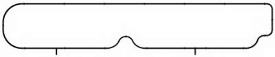 Прокладка, впускной / выпускной коллектор. Прокладка, впускной коллектор