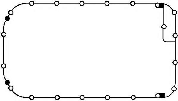 Прокладка, маслянный поддон