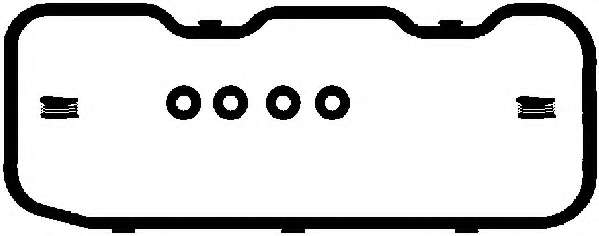 Комплект прокладок, крышка головки цилиндра