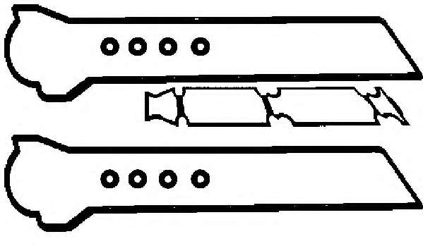 Комплект прокладок, крышка головки цилиндра