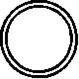 Прокладка, труба выхлопного газа