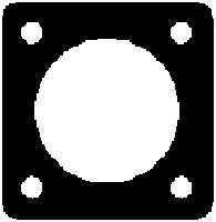 Прокладка, труба выхлопного газа