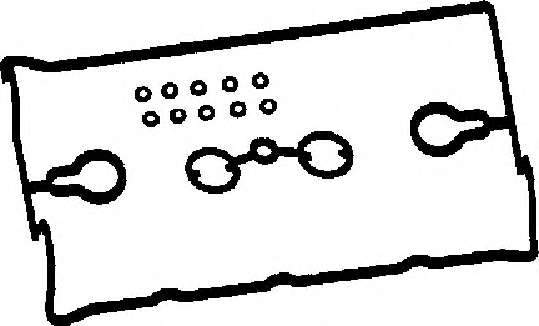 Прокладка, крышка головки цилиндра