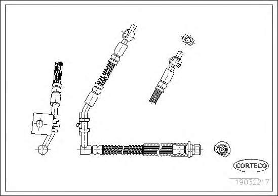 Тормозной шланг