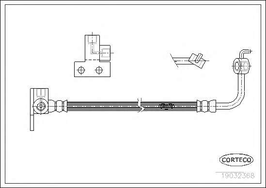 Тормозной шланг