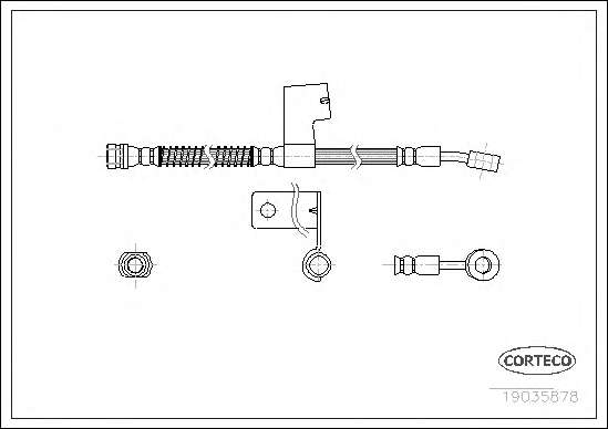 Тормозной шланг