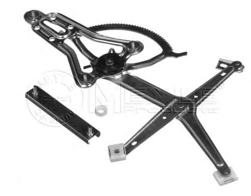 Склопідіймач (передній) MB E (W124) (L) (електро) (без моторчика) (більше не постачається)