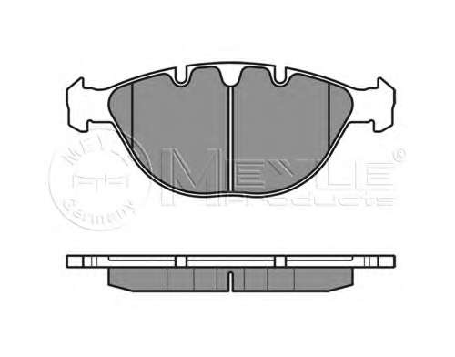 Колодки гальмівні (передні) BMW X5 (E53) 00-06