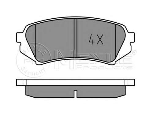 Колодки гальмівні (задні) Toyota Land Cruiser/Lexus LX 100 98-08