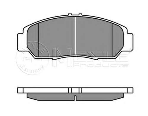 Колодки гальмівні (передні) Honda Civic 01-/FR-V 04-