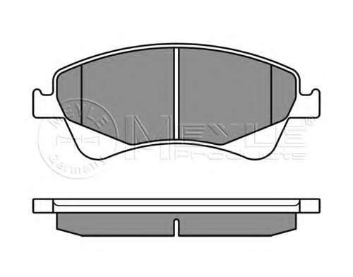 Колодки гальмівні (передні) Toyota Avensis 1.6-2.0 D-4D 08- (Bosch) Q+