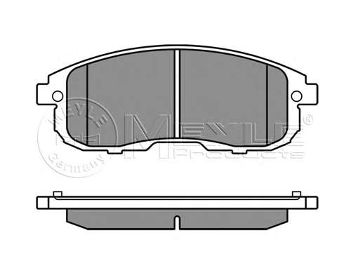 Колодки гальмівні (передні) Renault Latitude/Nissan Juke/Cube 09-/Tiida 07-12/Suzuki SX4 06-