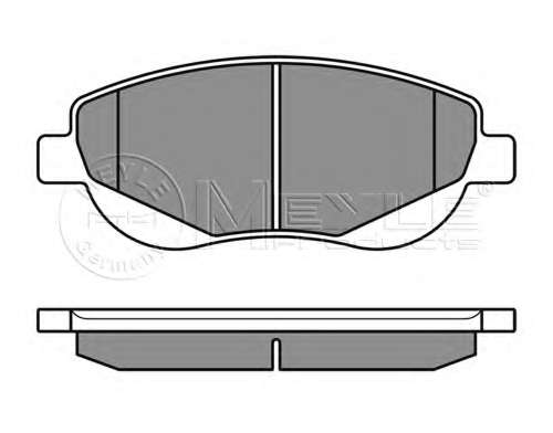 Колодки гальмівні (передні) Toyota Avensis 2.2D 09- (150.7x19)