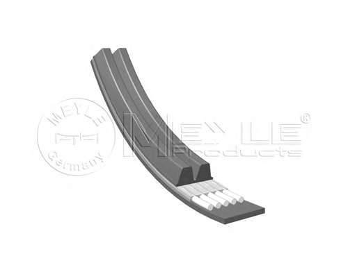 Ремінь генератора Audi 80 -96/ 90 -87/ VW Passat -88 (2PK836)