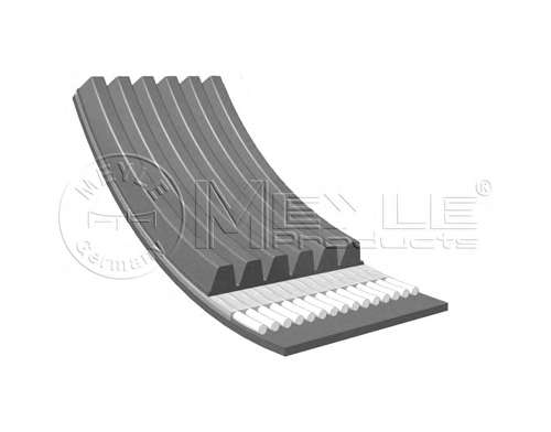 Ремінь генератора VW T5 1.9TDI/VW Caddy 1.9/2.0TDI (+AC) (6PK1215)