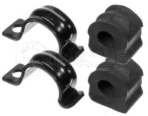 Втулка стабілізатора (переднього) Audi A3/TT/Skoda Octavia/Bora/VW Golf (d=17mm) (з кронштейном)