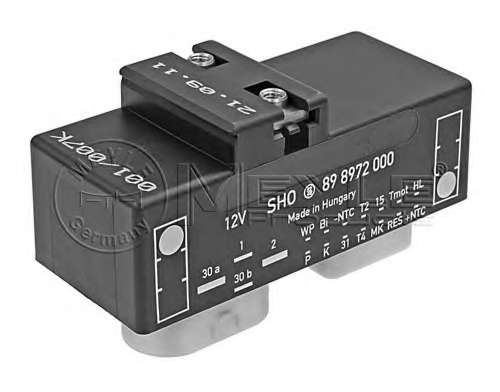 Блок управления, эл. вентилятор (охлаждение двигателя)