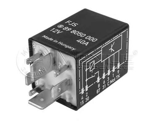 Реле, топливный насос