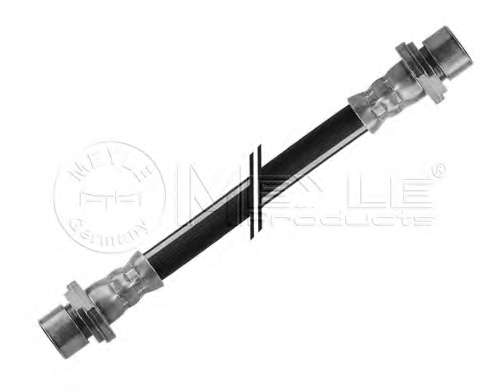 Шланг гальмівний (задній) Citroen C1/Peugeot 107 1.0/1.4 HDI 05-14