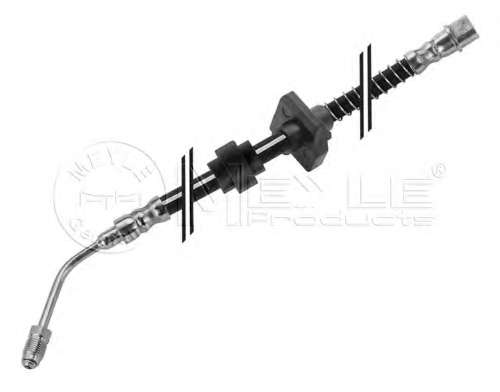 Шланг гальмівний (задній) Citroen C5/Peugeot 407 04- (L) (L=690mm)